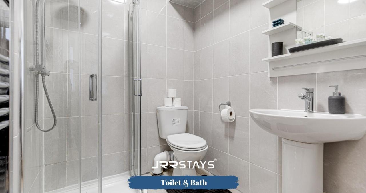 Cardiff Stylish 2 Bedroom Sleeps 6 Wi-Fi - Jrr Stays 외부 사진