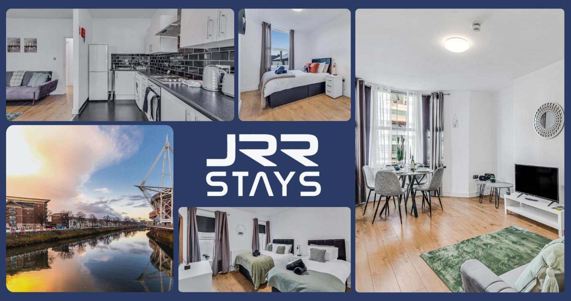 Cardiff Stylish 2 Bedroom Sleeps 6 Wi-Fi - Jrr Stays 외부 사진